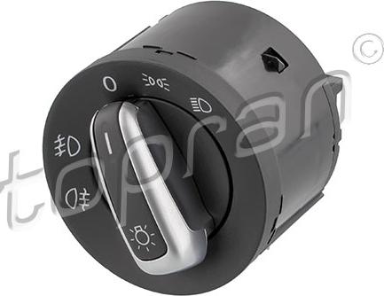 Topran 116 036 - Вимикач, головне світло autocars.com.ua