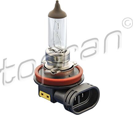 Topran 116 313 - Лампа розжарювання, основна фара autocars.com.ua