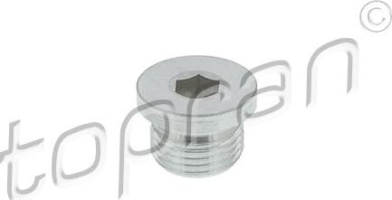 Topran 116 589 - Резьбовая пробка, масляний піддон autocars.com.ua