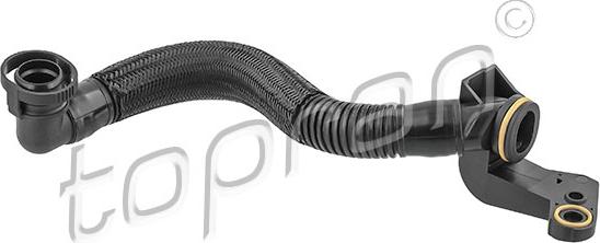 Topran 117 043 - Шланг, воздухоотвод кришки головки циліндра autocars.com.ua