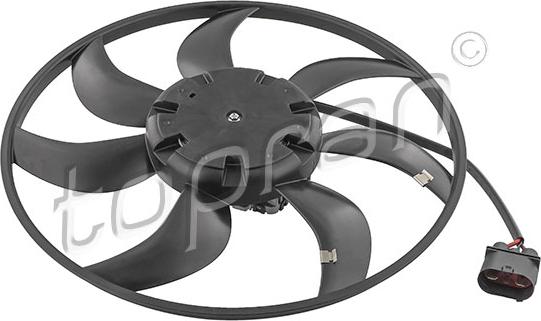 Topran 117 457 - Вентилятор, охолодження двигуна autocars.com.ua
