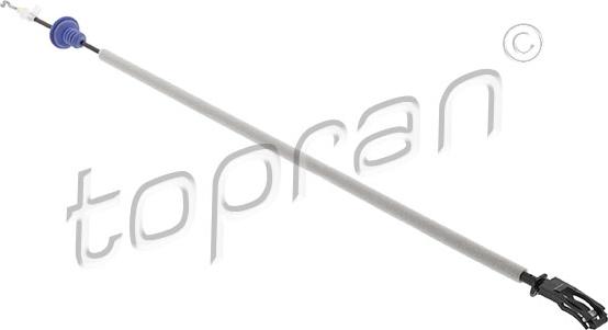 Topran 118 389 - Трос, замок дверей autocars.com.ua