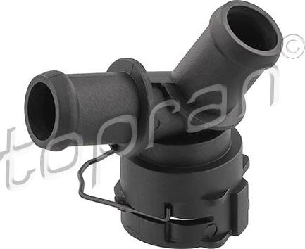 Topran 118 496 - Фланець охолоджуючої рідини autocars.com.ua