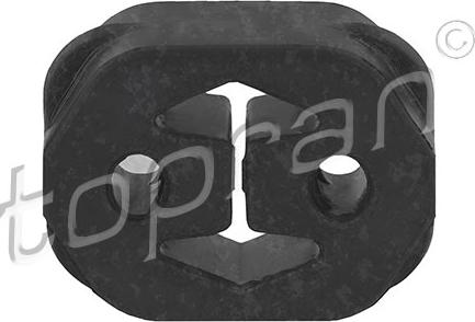 Topran 118 736 - Кронштейн, втулка, система выпуска ОГ avtokuzovplus.com.ua