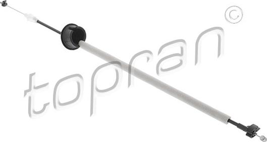 Topran 119 634 - Трос, замок дверей autocars.com.ua