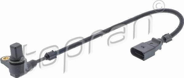Topran 119 641 - Датчик імпульсів, колінчастий вал autocars.com.ua