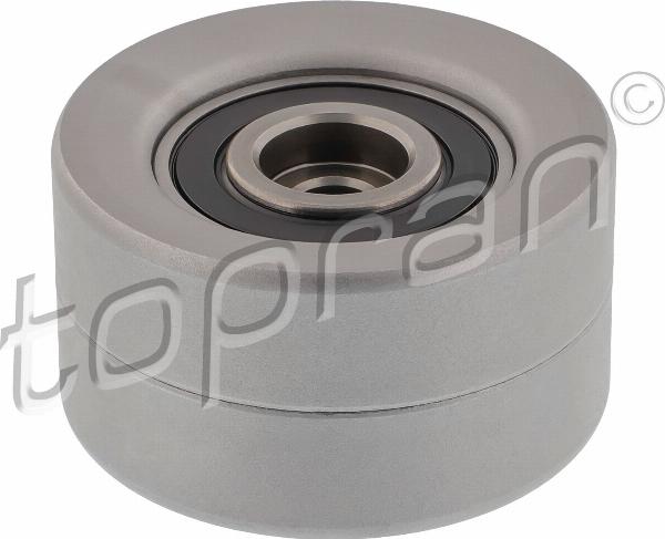 Topran 120 438 - Паразитний / Провідний ролик, зубчастий ремінь autocars.com.ua