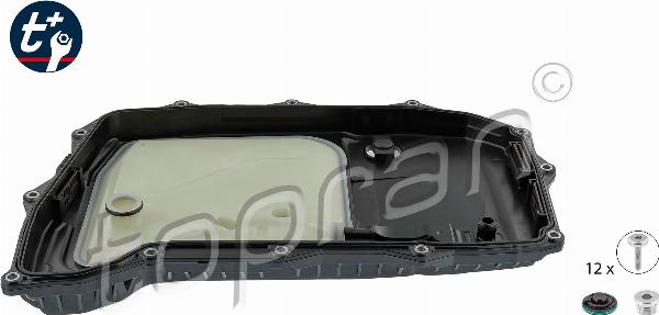 Topran 120 500 - Масляний піддон, автоматична коробка передач autocars.com.ua