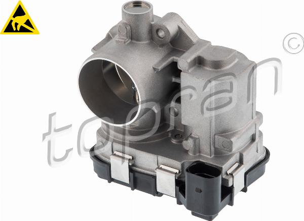 Topran 120 772 - Патрубок дросельної заслінки autocars.com.ua