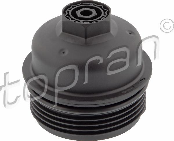 Topran 120 792 - Кришка, корпус масляного фільтра autocars.com.ua