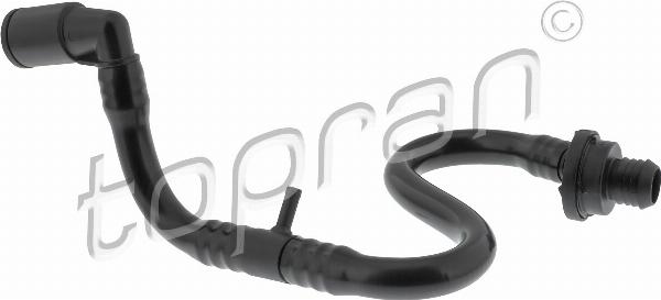 Topran 120 819 - Вакуумний провід, підсилювач гальмівного механізму autocars.com.ua