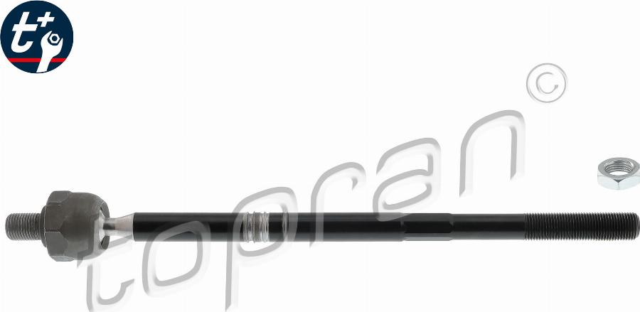 Topran 120 834 - Осьовий шарнір, рульова тяга autocars.com.ua
