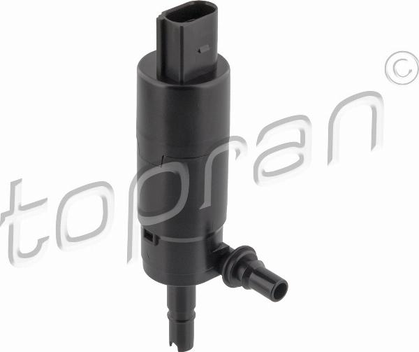Topran 121 184 - Водяний насос, система очищення фар autocars.com.ua