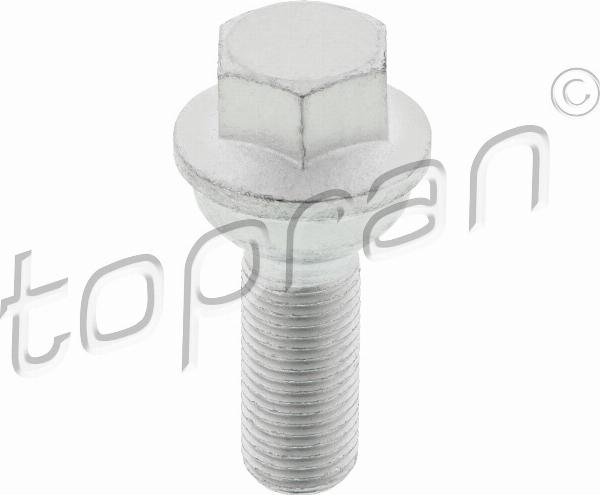 Topran 121 817 - Болт для кріплення колеса autocars.com.ua