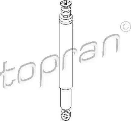 Topran 206 550 - Амортизатор autocars.com.ua
