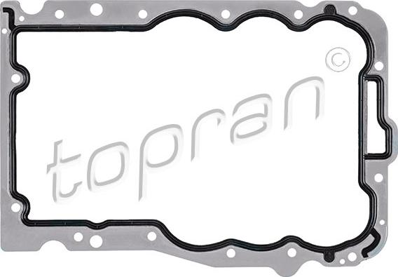 Topran 205 601 - Прокладка, масляна ванна autocars.com.ua