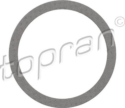 Topran 205 653 - Прокладка.випуск.сист. autocars.com.ua