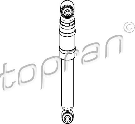 Topran 206 060 - Амортизатор avtokuzovplus.com.ua