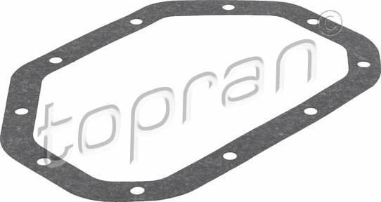 Topran 206 470 - Уплотнение, крышка коробки дифференциала autodnr.net