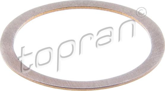Topran 206 580 - Кільце ущільнювача, клапанна форсунка autocars.com.ua