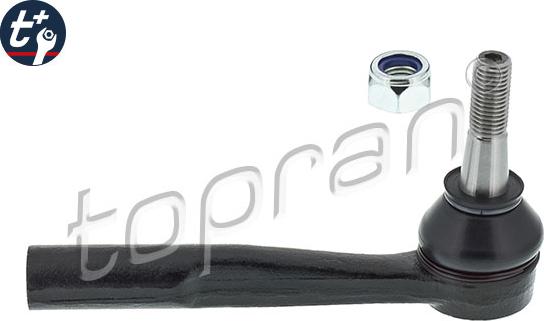 Topran 206 891 - Наконечник рульової тяги, кульовий шарнір autocars.com.ua