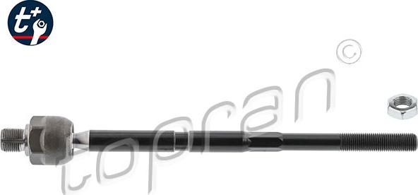 Topran 206 898 - Осевой шарнир, рулевая тяга autodnr.net