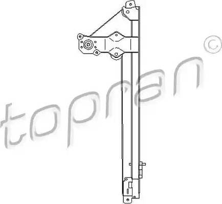 Topran 207 362 - Стеклоподъемник avtokuzovplus.com.ua