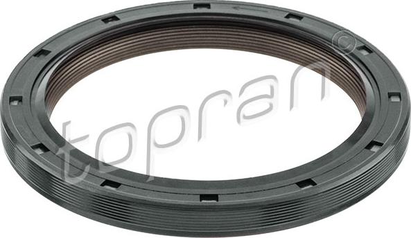 Topran 207 637 - Уплотняющее кольцо, коленчатый вал autodnr.net