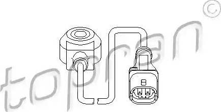 Topran 207 829 - Датчик детонации avtokuzovplus.com.ua