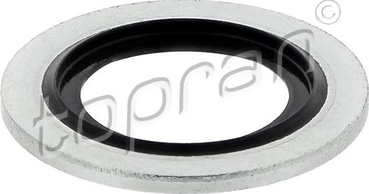 Topran 300 586 - Уплотнительное кольцо, резьбовая пробка маслосливного отверстия avtokuzovplus.com.ua
