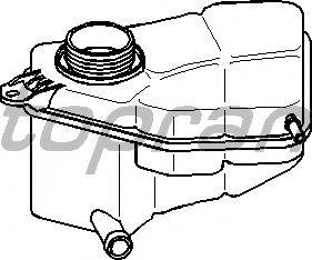 Topran 302295755 - Компенсаційний бак, охолоджуюча рідина autocars.com.ua