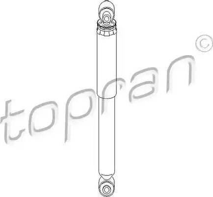 Topran 302 454 - Амортизатор autocars.com.ua