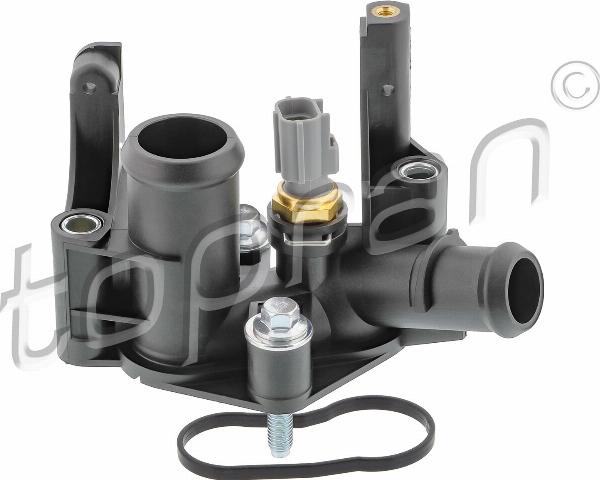 Topran 306 287 - Фланець охолоджуючої рідини autocars.com.ua