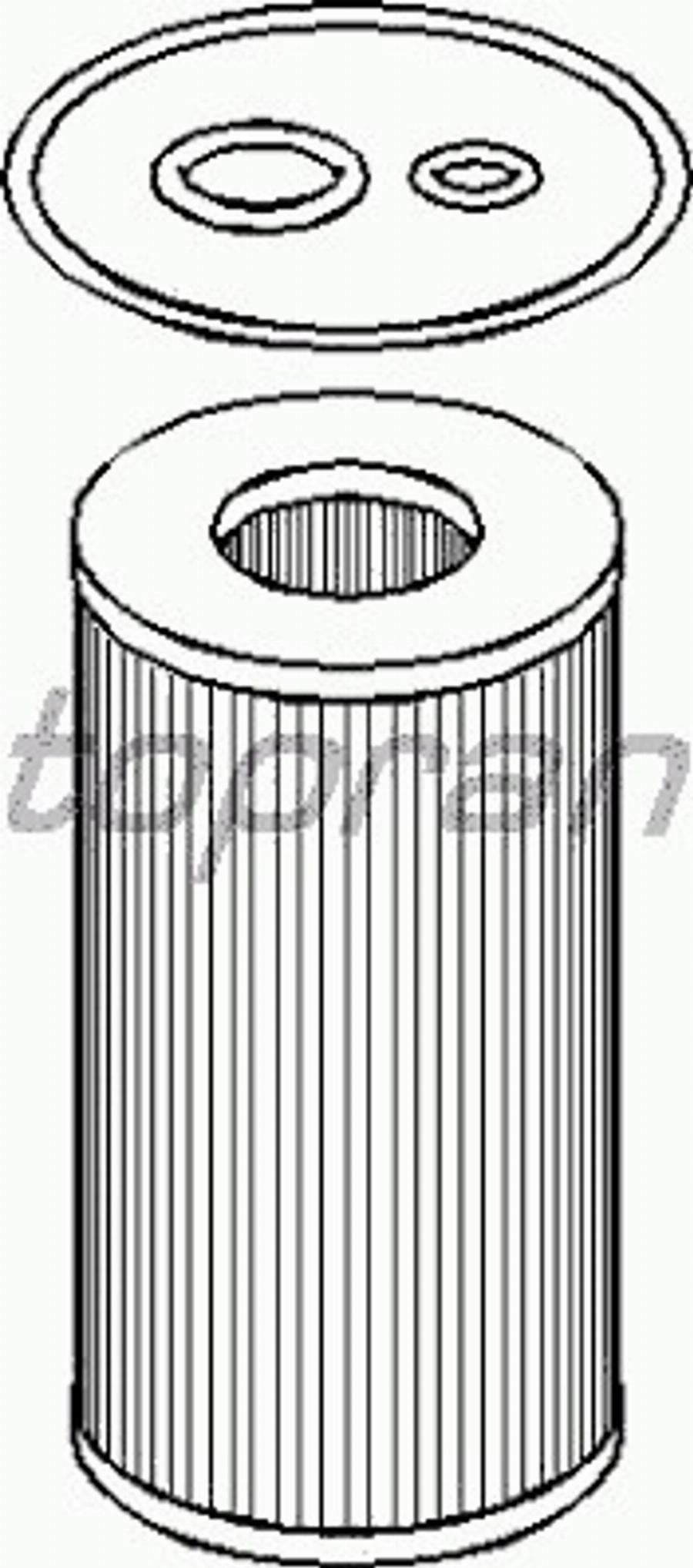 Topran 401 048 015 - Масляный фильтр autodnr.net