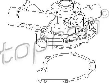 Topran 401 174 - Водяной насос avtokuzovplus.com.ua