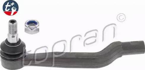Topran 401 812 - Наконечник рулевой тяги, шарнир autodnr.net