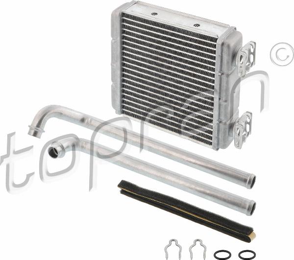 Topran 411 313 - Теплообмінник, опалення салону autocars.com.ua