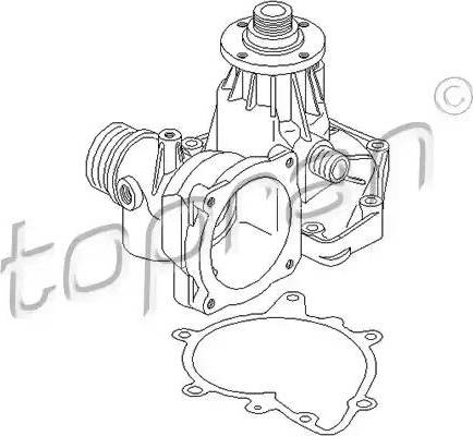 Topran 500 309 - Водяной насос avtokuzovplus.com.ua