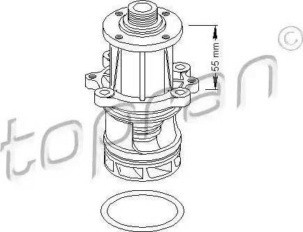 Topran 500 317 - Водяной насос autodnr.net