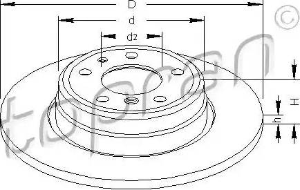 Topran 500 566 - Главный тормозной цилиндр avtokuzovplus.com.ua