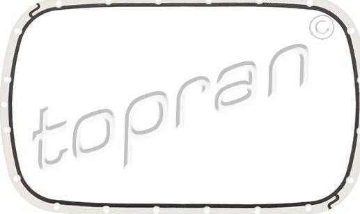 Topran 500 787 - Прокладка, масляный поддон автоматической коробки передач autodnr.net