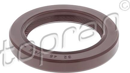 Topran 501 152 - Уплотняющее кольцо, коленчатый вал autodnr.net