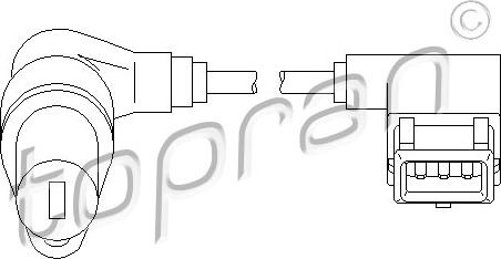 Topran 501 294 - Датчик импульсов, коленвал autodnr.net