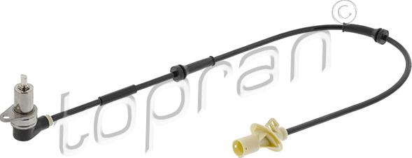 Topran 501 455 - Датчик ABS, частота обертання колеса autocars.com.ua
