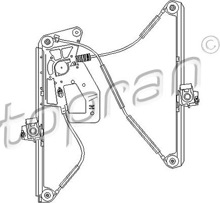 Topran 501 827 - Підйомний пристрій для вікон autocars.com.ua