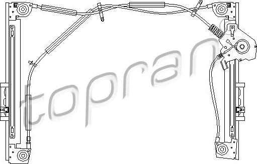 Topran 501 832 - Підйомний пристрій для вікон autocars.com.ua