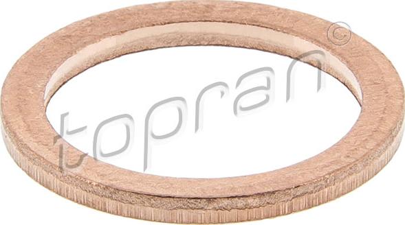 Topran 504 102 - Уплотнительное кольцо, резьбовая пробка маслосливного отверстия avtokuzovplus.com.ua
