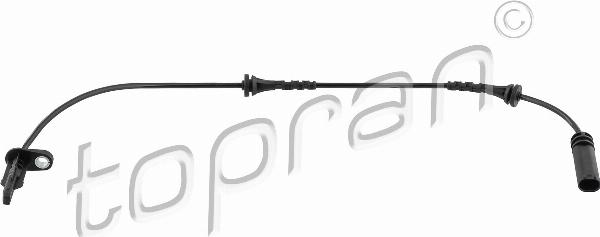 Topran 504 355 - Датчик ABS, частота обертання колеса autocars.com.ua