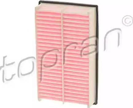 Topran 600 064 - Повітряний фільтр autocars.com.ua