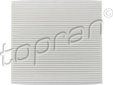 Topran 600 099 - Фільтр, повітря у внутрішній простір autocars.com.ua